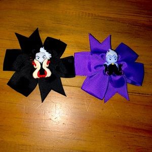 Disney Villains hair bow